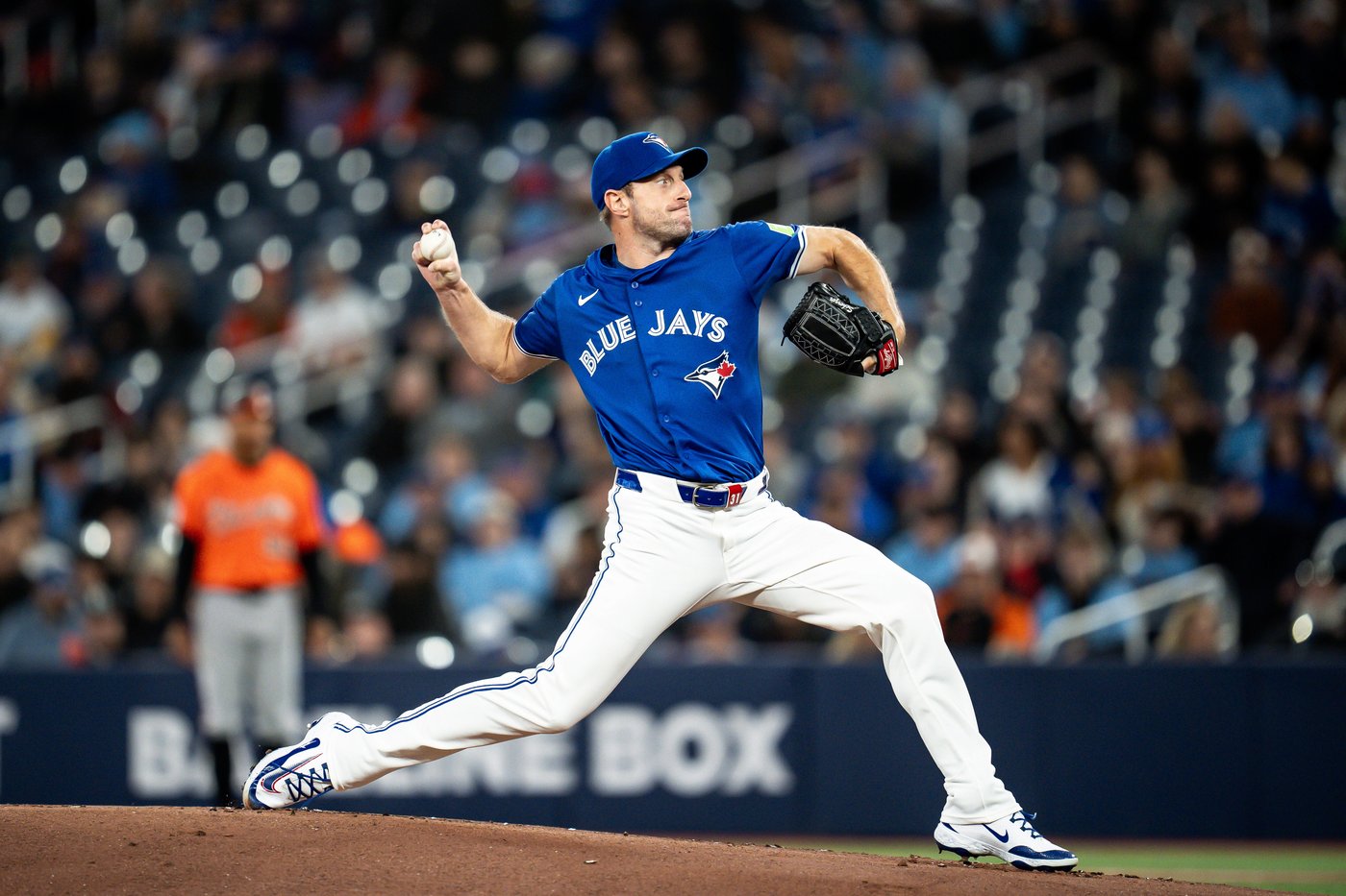 Blue Jays RHP Max Scherzer throws to hitters for the 1st time since going on injured list | iNFOnews.ca