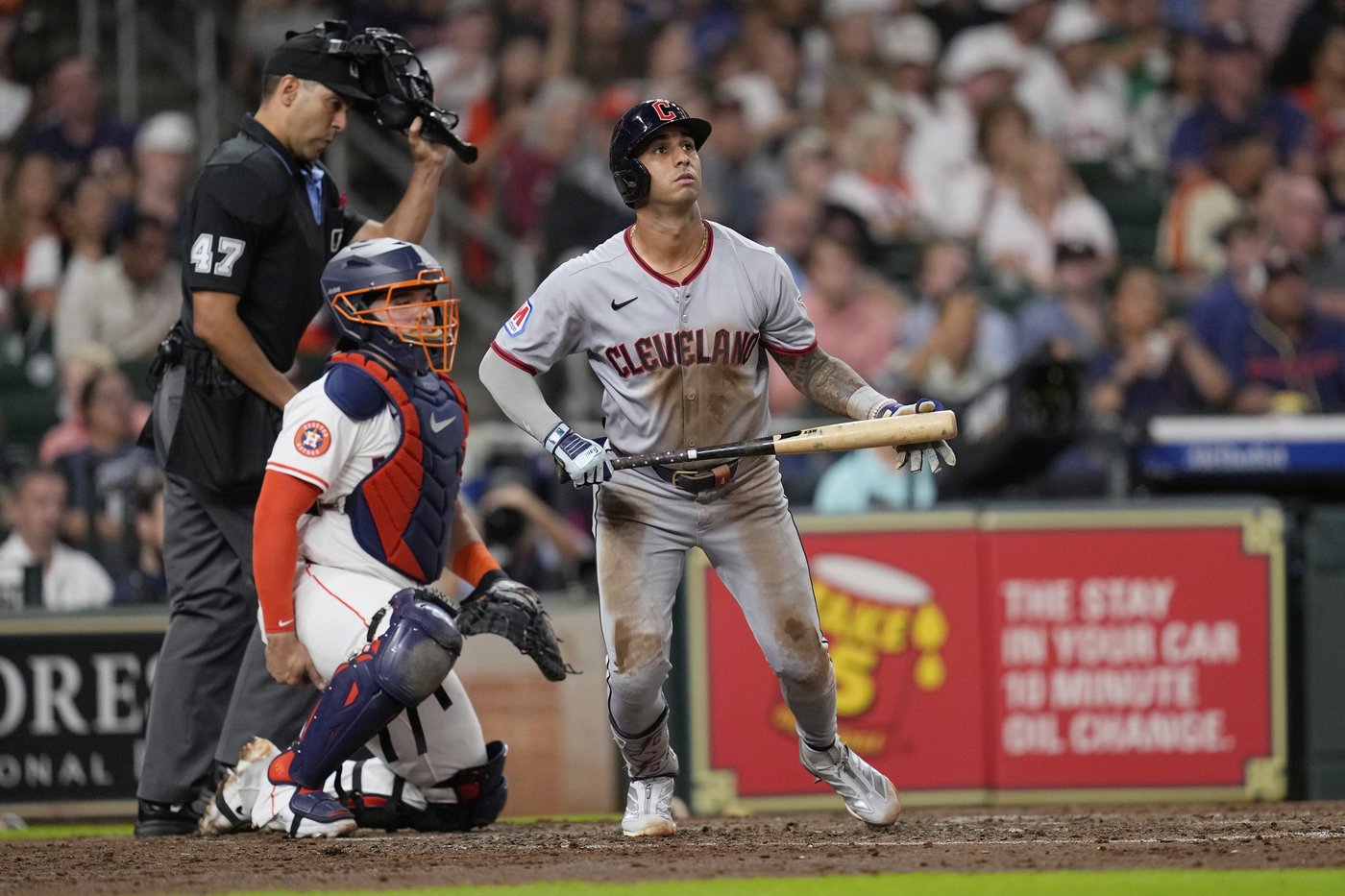 Angel Martínez's grand slam in 10th inning gives Guardians win over Astros | iNFOnews.ca Angel Martínez's grand slam in 10th inning gives Guardians win over Astros | iNFOnews.ca
