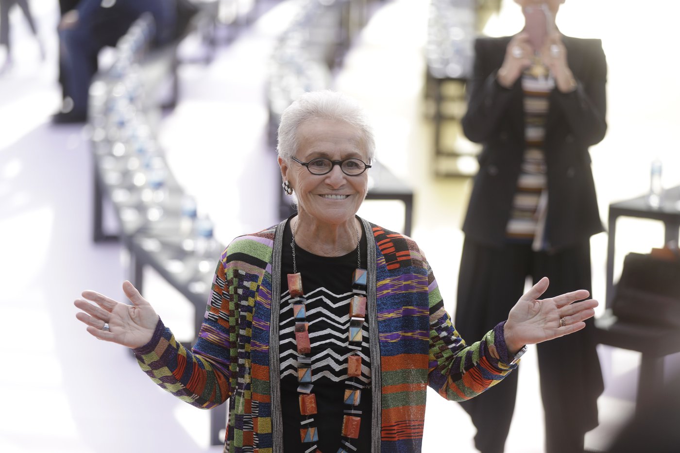 Rosita Missoni, matriarch of Italian fashion house that made zigzag knitwear iconic, dies at age 93 | iNFOnews.ca Rosita Missoni, matriarch of Italian fashion house that made zigzag knitwear iconic, dies at age 93 | iNFOnews.ca