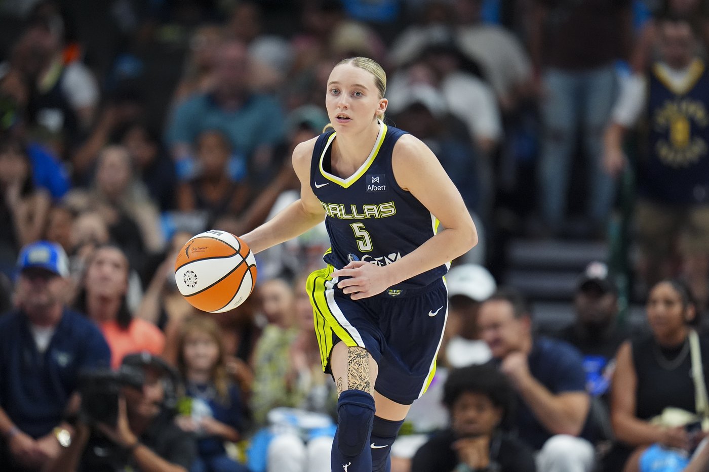 Wings guard Paige Bueckers says she has a pulled back muscle and will take it 'day to day' | iNFOnews.ca