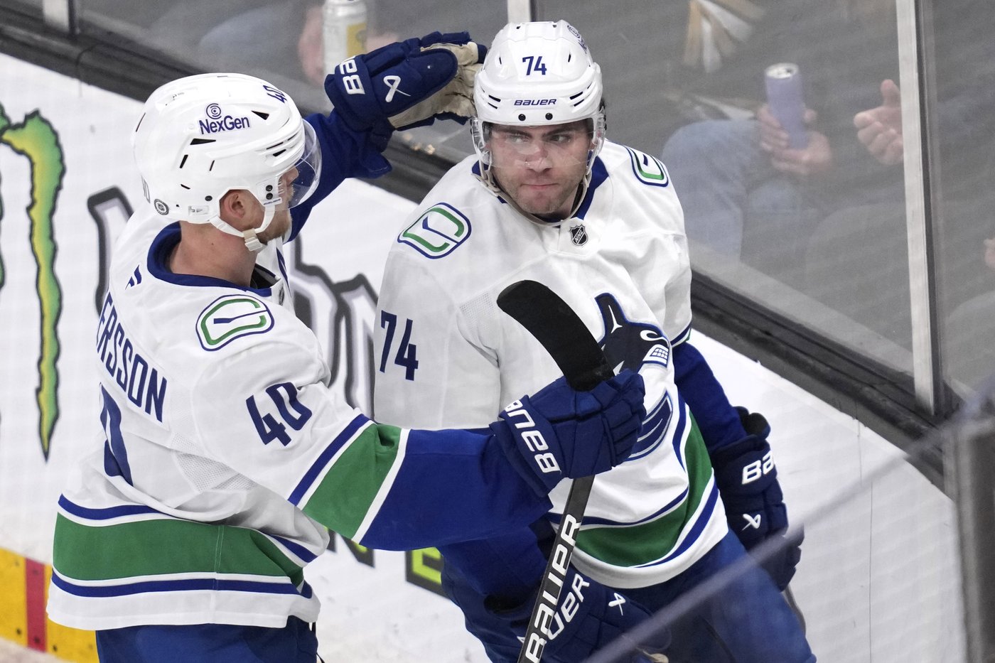DeBrusk scores in return to Boston as Canucks shut out Bruins 2-0 behind Lankinen | iNFOnews.ca
