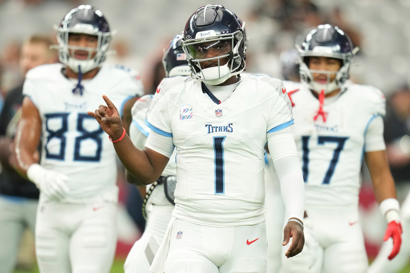 Rookie quarterback Cam Ward aims for consecutive wins when Titans visit Raiders | iNFOnews.ca