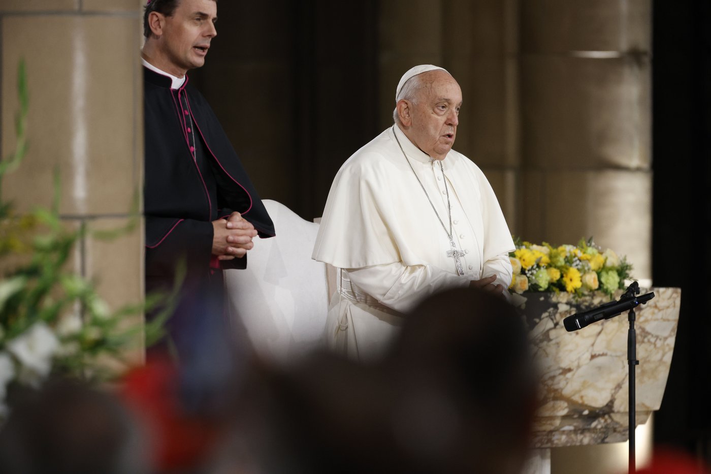 Belgian Catholic university denounces visiting pope's views on women after he digs in on their role | iNFOnews.ca Belgian Catholic university denounces visiting pope's views on women after he digs in on their role | iNFOnews.ca