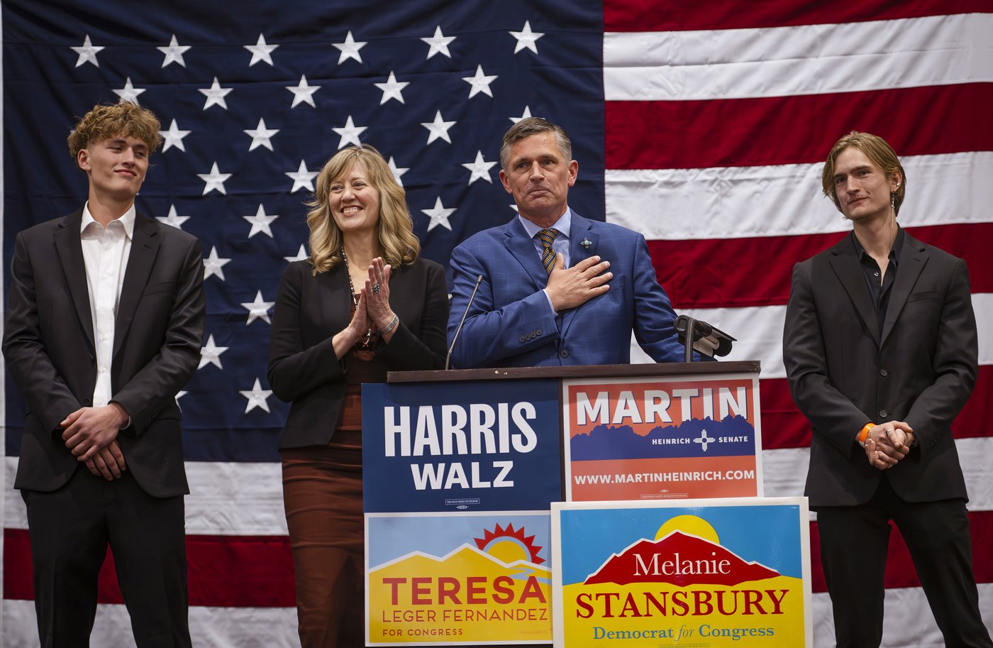 Democrats dominate New Mexico with reelection of US Sen. Martin Heinrich and US Rep. Gabe Vasquez | iNFOnews.ca
