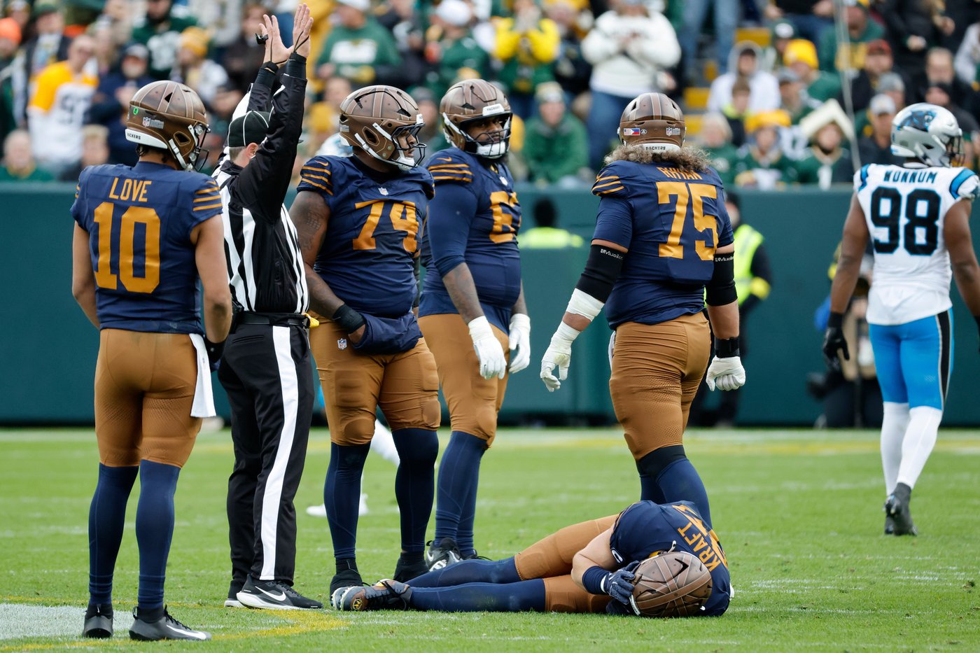 Packers tight end Tucker Kraft has torn ACL and will miss remainder of the season | iNFOnews.ca Packers tight end Tucker Kraft has torn ACL and will miss remainder of the season | iNFOnews.ca
