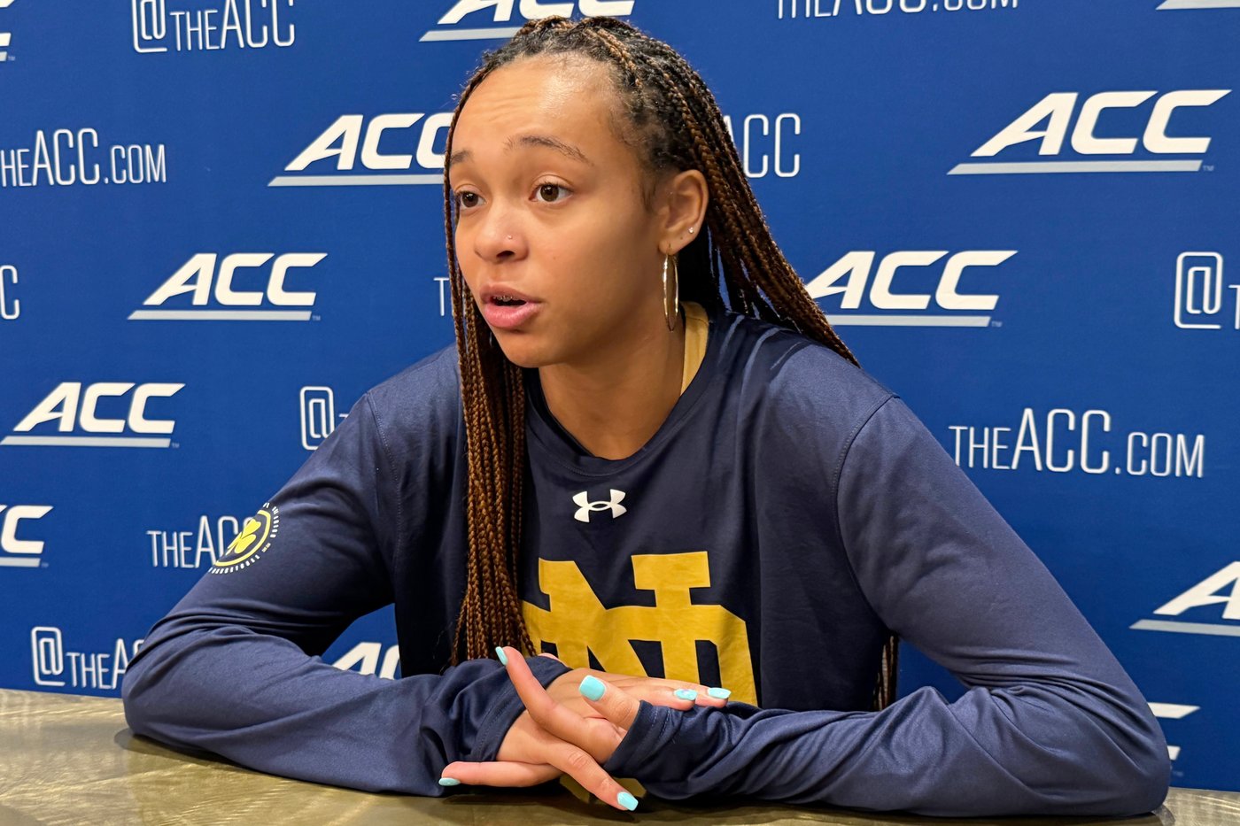 Hannah Hidalgo eager to take bigger leadership role at Notre Dame after 'underachieving' last year | iNFOnews.ca