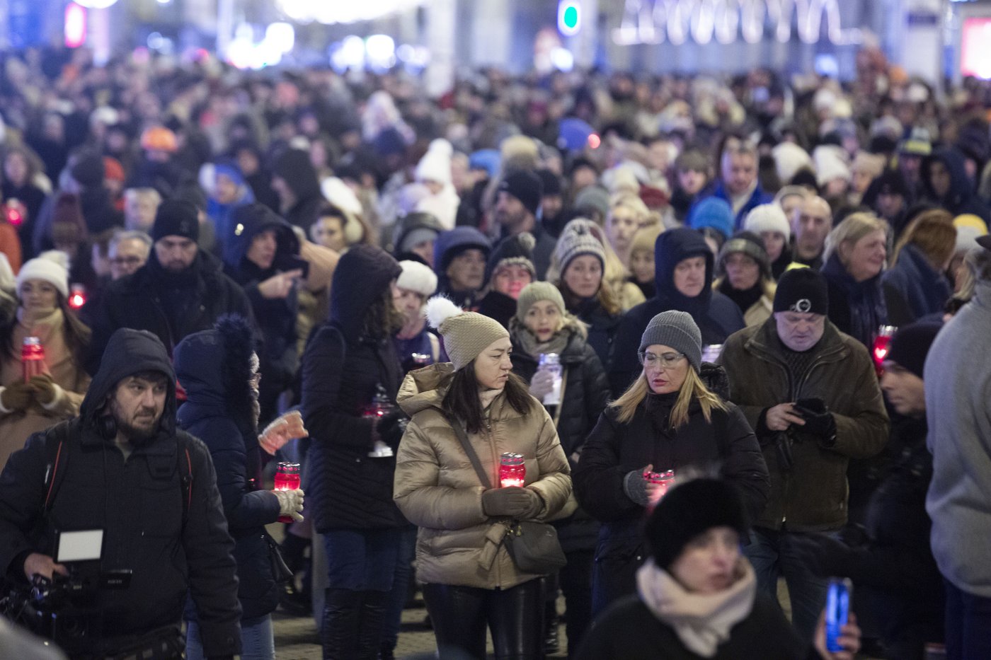 Hundreds march in Croatia for safer schools after a student is killed in a knife attack | iNFOnews.ca