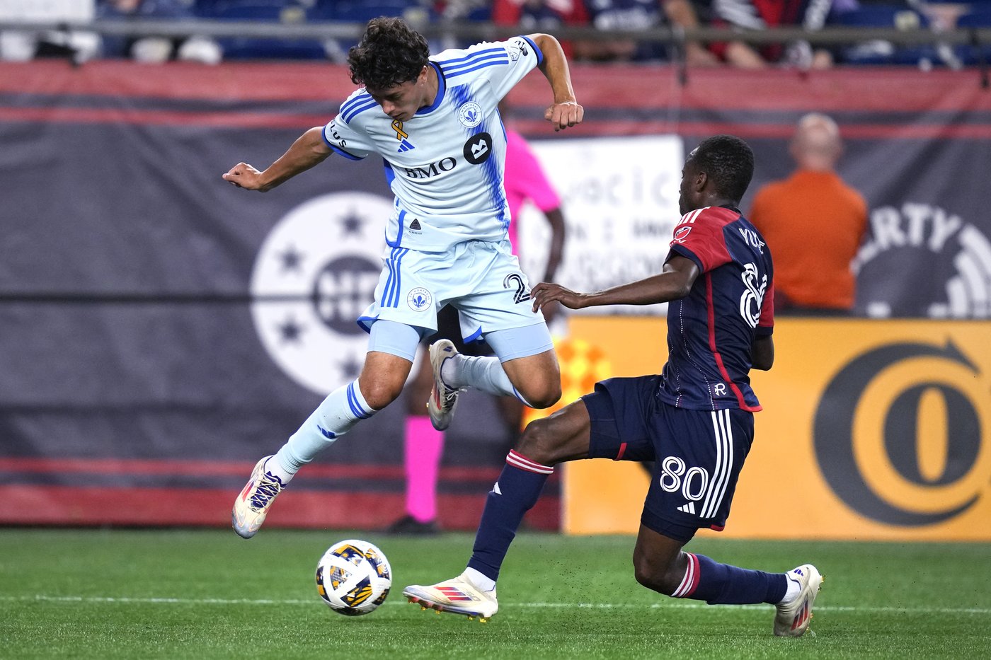 First career goals by Tom Pearce, Nathan Saliba rally Montreal to 2-2 draw with Revolution | iNFOnews.ca