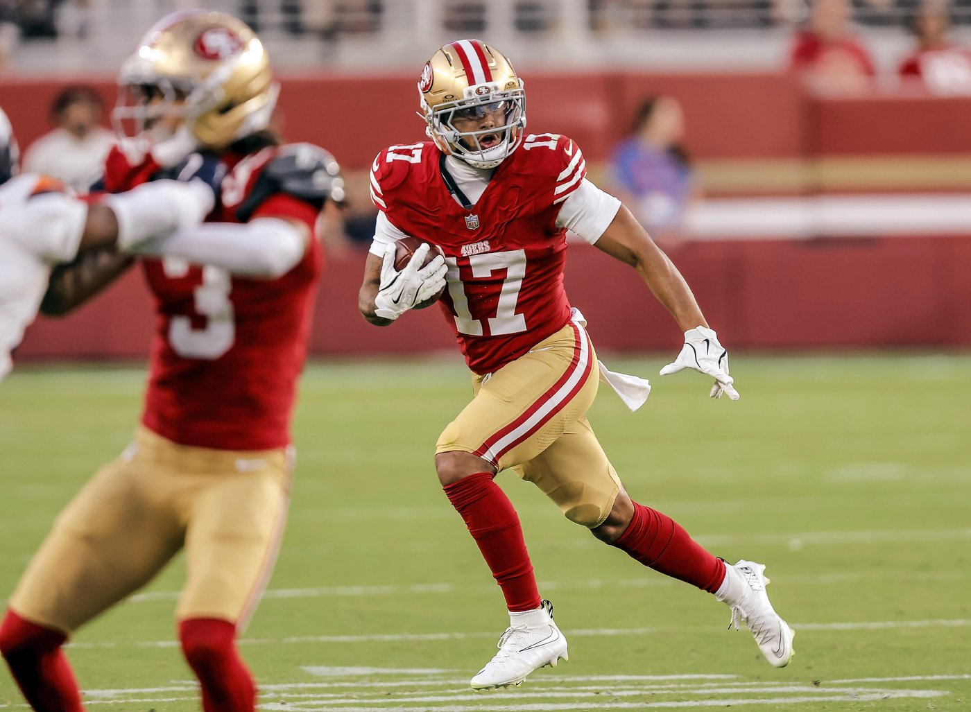 49ers' receiving group takes another hit with Jordan Watkins' injury | iNFOnews.ca 49ers' receiving group takes another hit with Jordan Watkins' injury | iNFOnews.ca