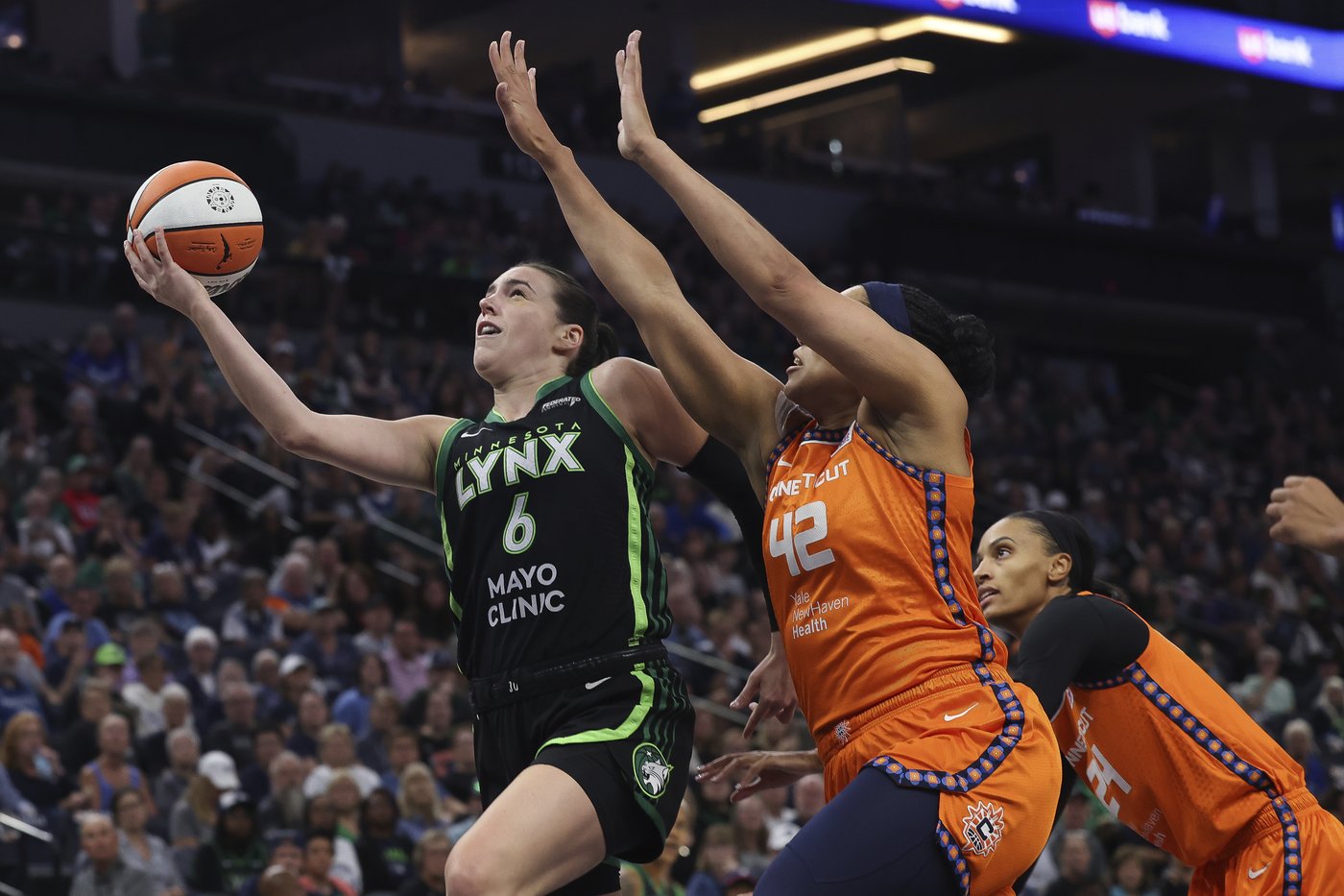 Marina Mabrey's six 3s lift Sun to 73-70 win over Lynx in Game 1 of WNBA playoffs semifinal | iNFOnews.ca Marina Mabrey's six 3s lift Sun to 73-70 win over Lynx in Game 1 of WNBA playoffs semifinal | iNFOnews.ca