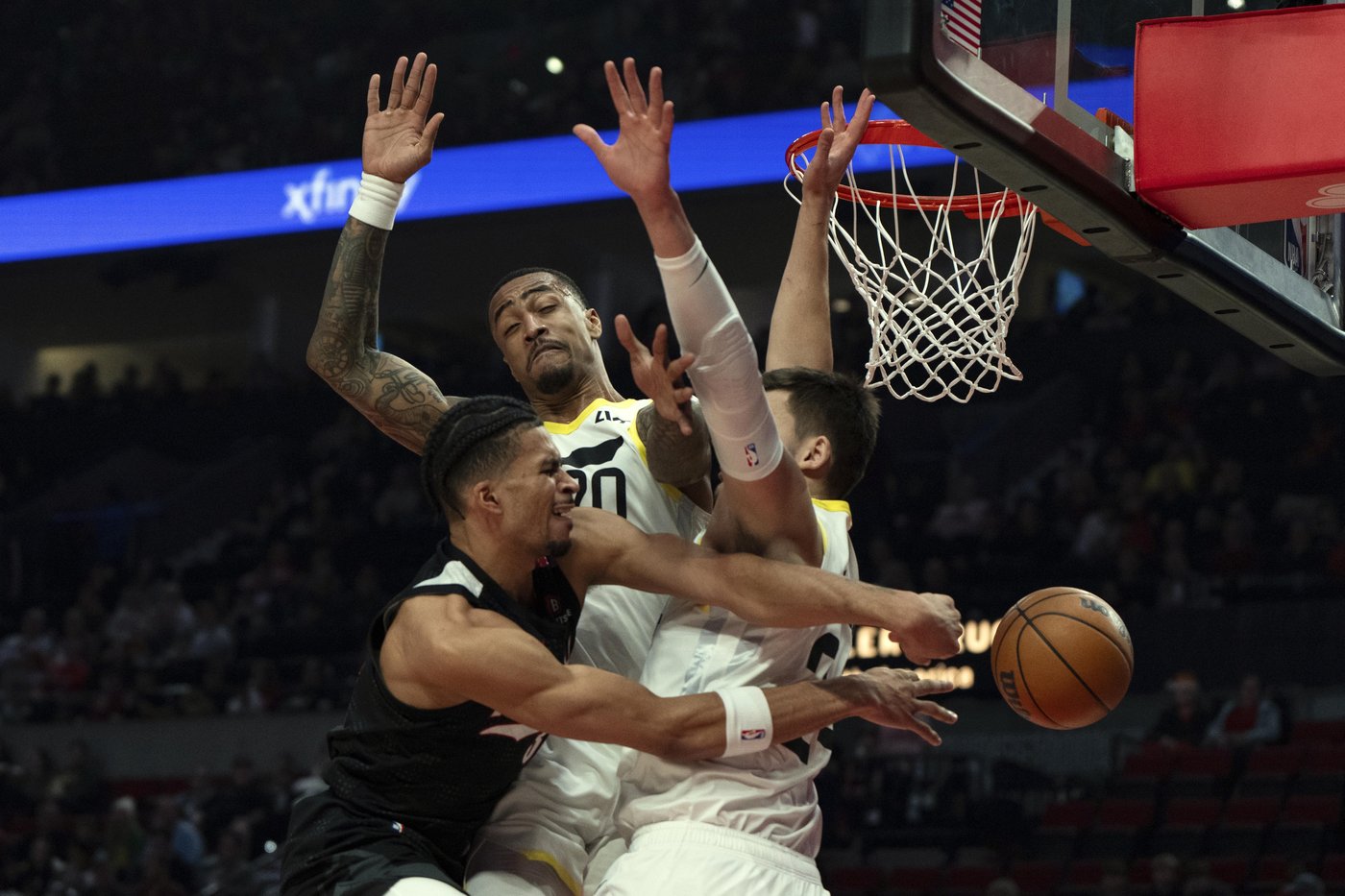 John Collins scores 20 points, Jazz snap 5-game skid with 141-99 victory over the Trail Blazers | iNFOnews.ca