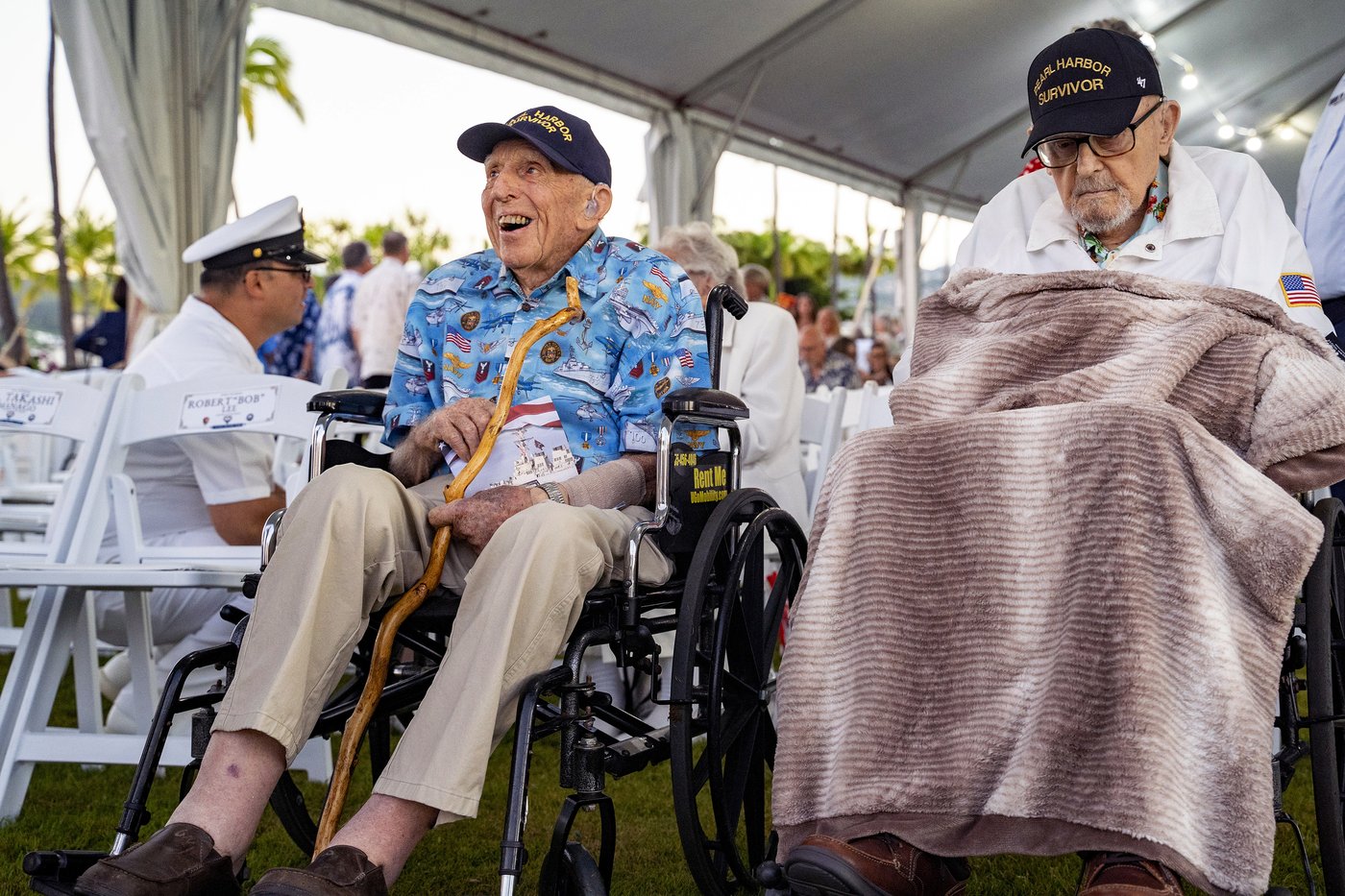 2 Pearl Harbor survivors, ages 104 and 102, return to Hawaii to honor those killed in 1941 attack | iNFOnews.ca 2 Pearl Harbor survivors, ages 104 and 102, return to Hawaii to honor those killed in 1941 attack | iNFOnews.ca