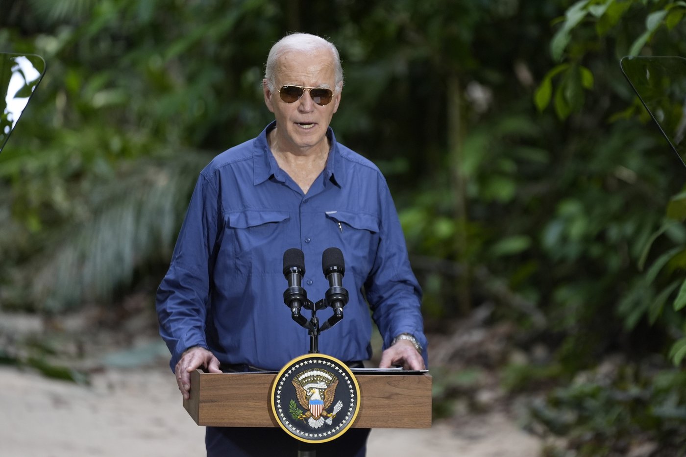 From the Amazon rainforest, Biden declares nobody can reverse US progress on clean energy | iNFOnews.ca From the Amazon rainforest, Biden declares nobody can reverse US progress on clean energy | iNFOnews.ca