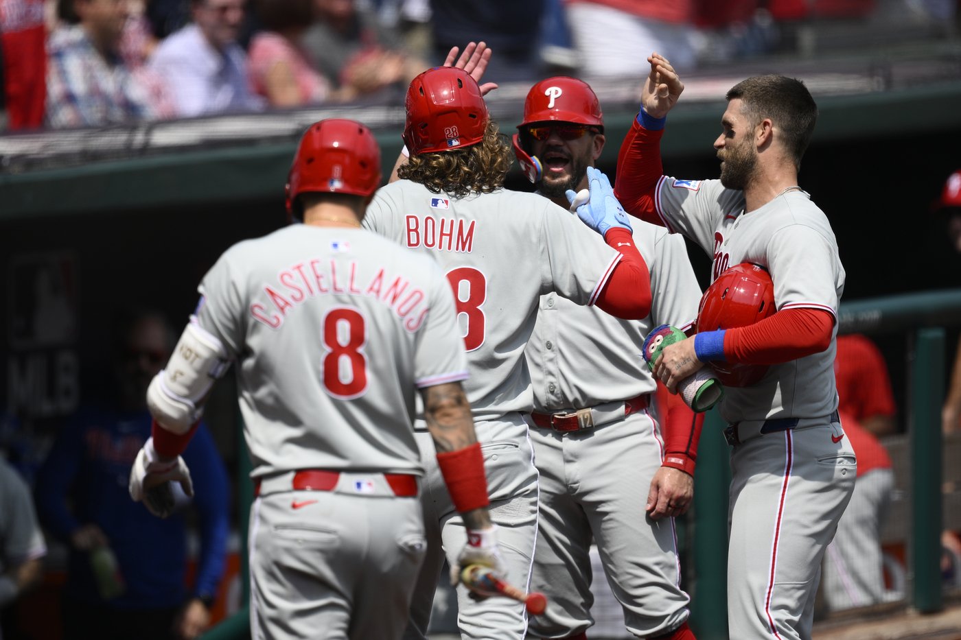 Phillies' Nola allows six runs in 2 1/3 innings in his return, Bohm homers in his first game back | iNFOnews.ca