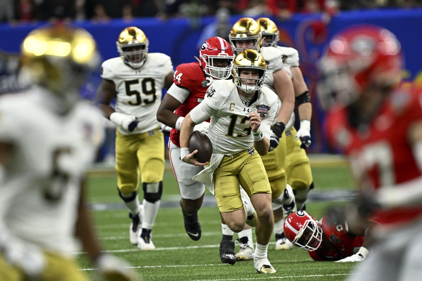 Notre Dame prepares for powerful Ohio State defense in national championship game | iNFOnews.ca Notre Dame prepares for powerful Ohio State defense in national championship game | iNFOnews.ca