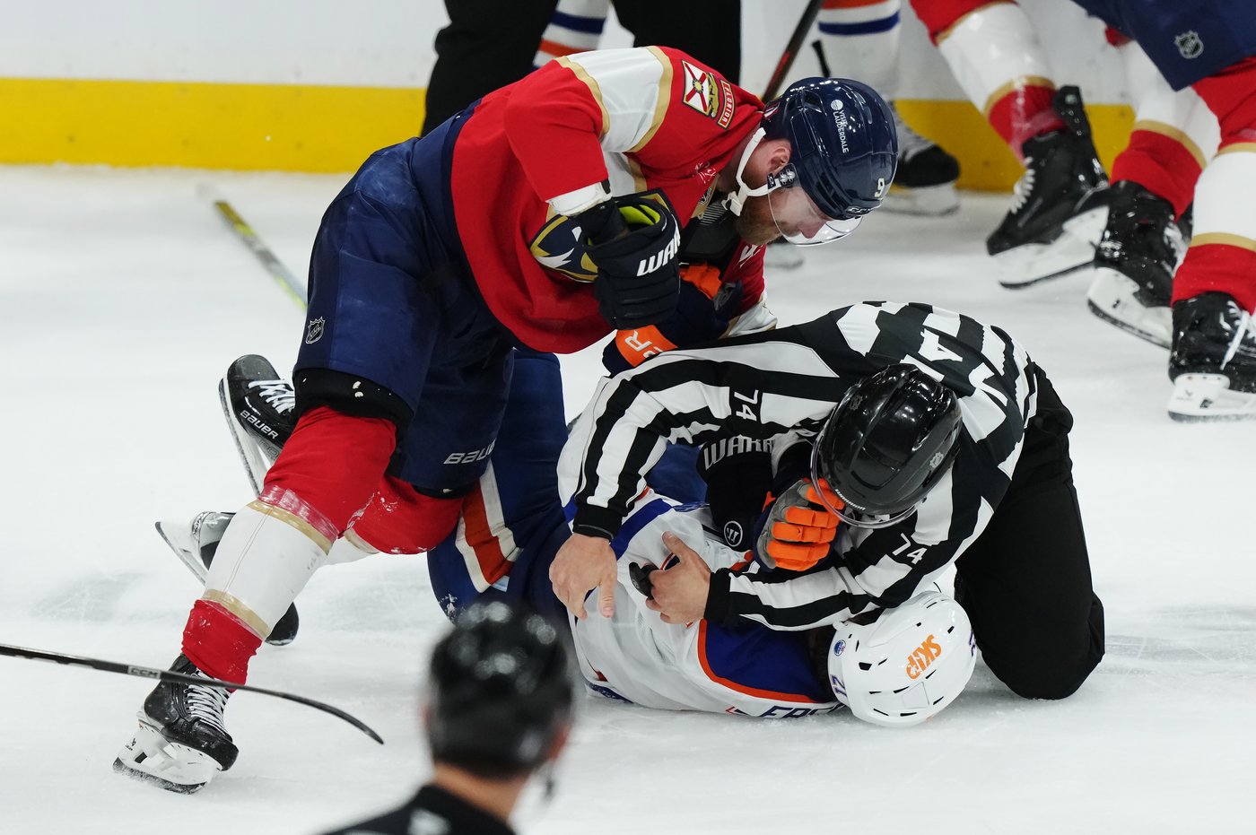 'Not our best': Undisciplined Oilers thumped 6-1 by Panthers in ugly Game 3 | iNFOnews.ca