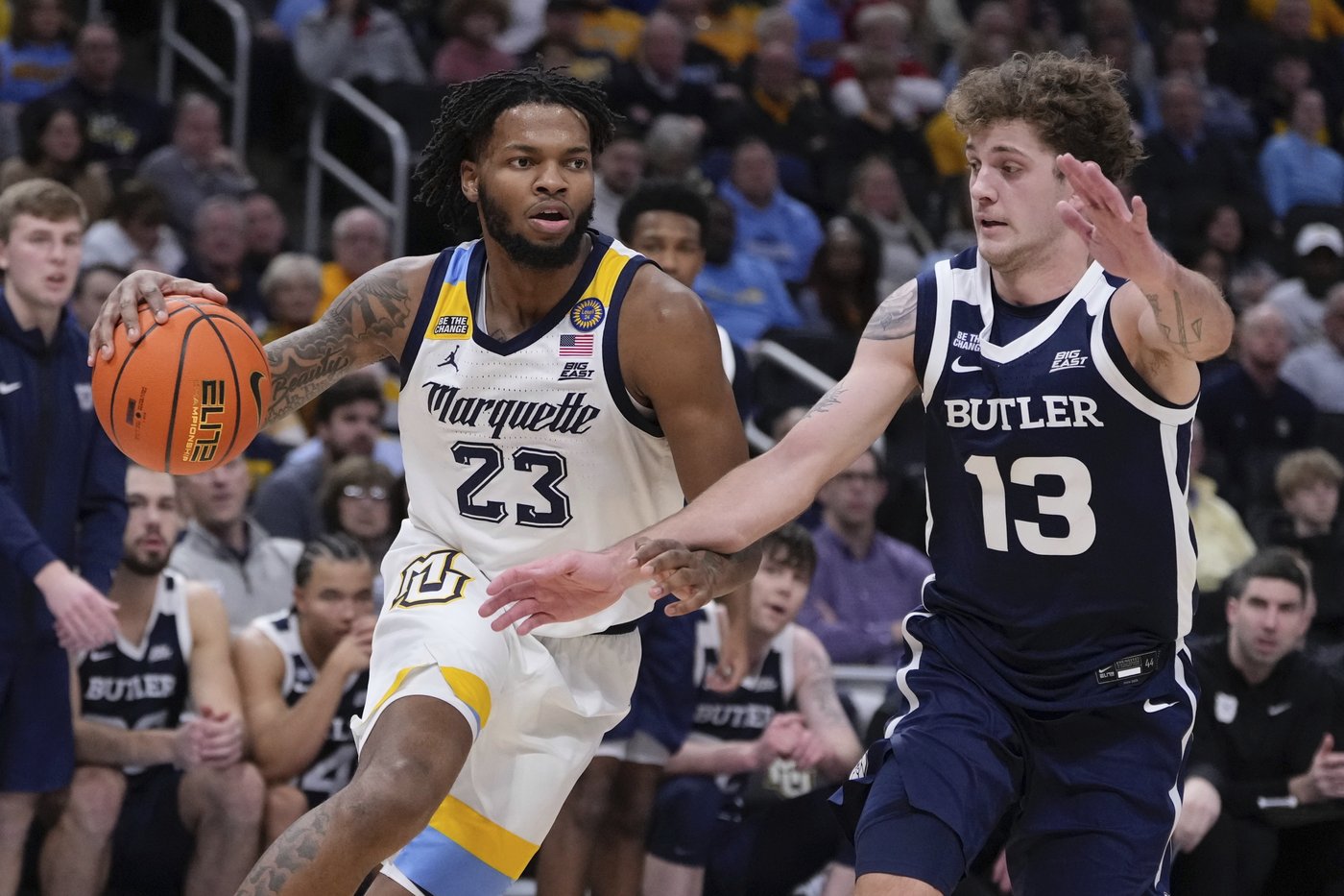 No. 9 Marquette commits just 2 turnovers in 80-70 victory over Butler | iNFOnews.ca No. 9 Marquette commits just 2 turnovers in 80-70 victory over Butler | iNFOnews.ca
