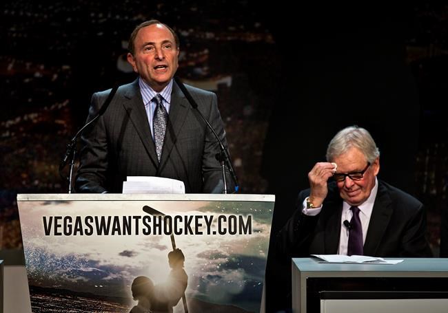 AP Source: NHL settles on Las Vegas for expansion | iNFOnews.ca