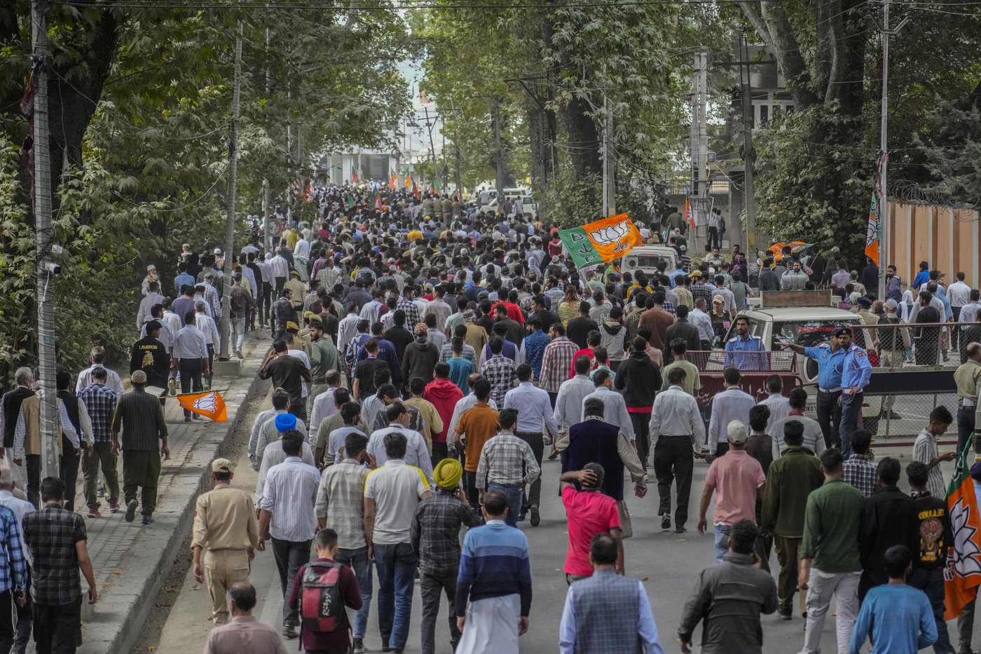 Modi visits Indian-controlled Kashmir on local election campaign amid massive security | iNFOnews.ca