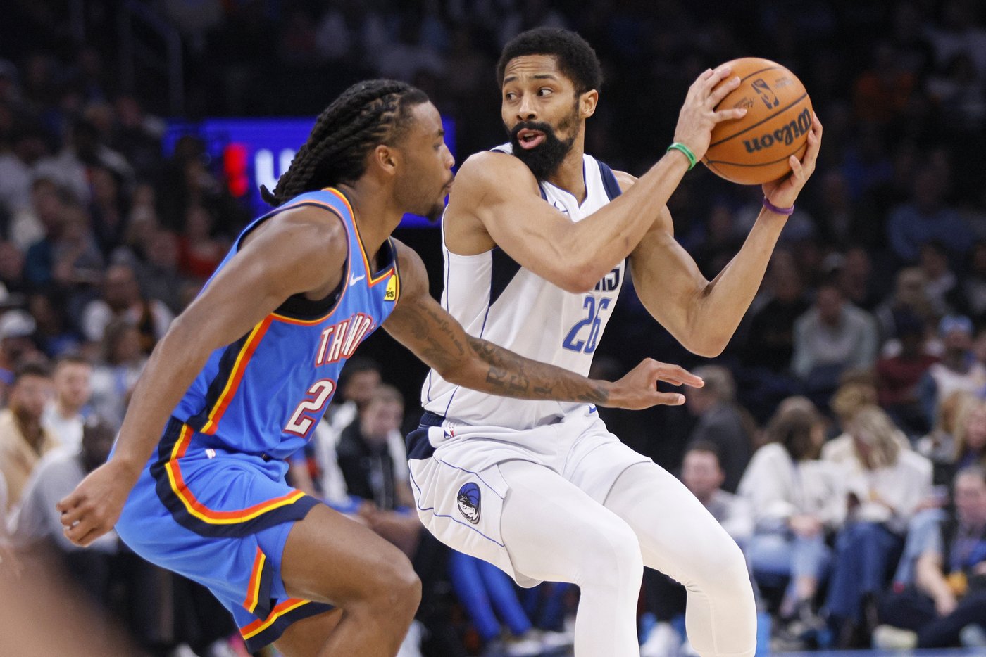 Dinwiddie, Washington lead Mavericks past Thunder 121-115 | iNFOnews.ca Dinwiddie, Washington lead Mavericks past Thunder 121-115 | iNFOnews.ca