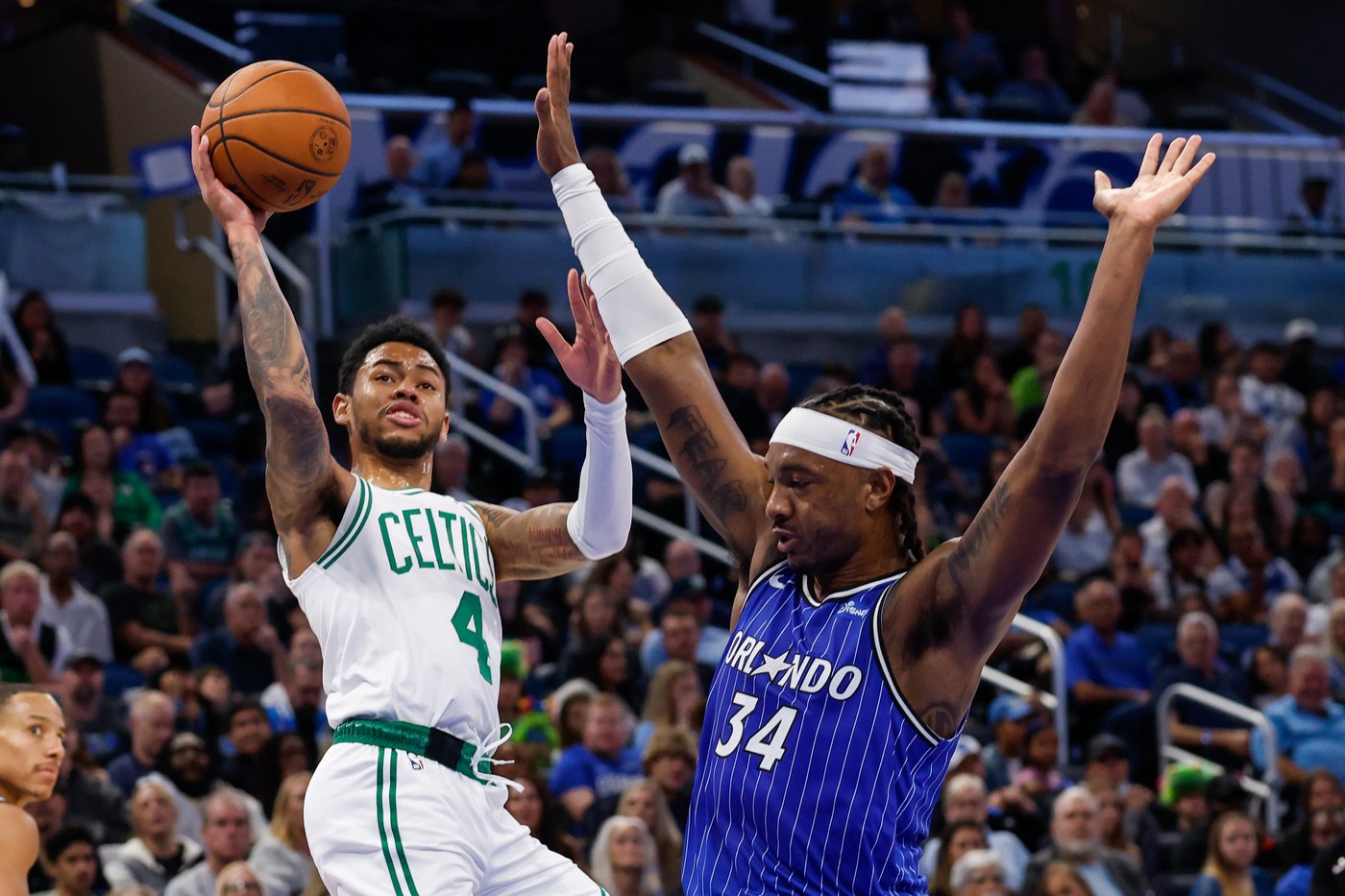 Brown, Walsh, White and Simons power the Celtics to a 111-107 win over the Magic | iNFOnews.ca