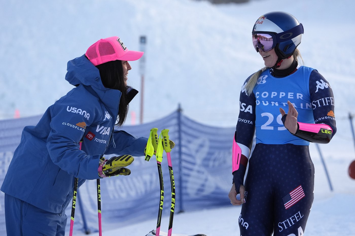 Lindsey Vonn is encouraged by how close she is to being competitive in ski racing return at age 40 | iNFOnews.ca Lindsey Vonn is encouraged by how close she is to being competitive in ski racing return at age 40 | iNFOnews.ca