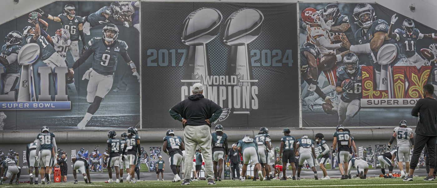 Fed-up Eagles push back on criticism of tush push ahead of playoff rematch with Rams | iNFOnews.ca