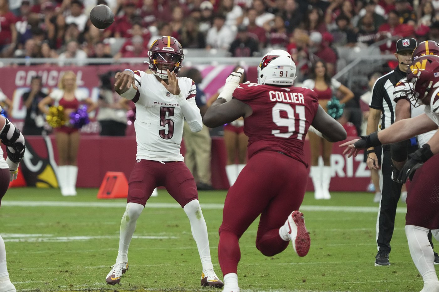 Jayden Daniels has Washington off to its first 3-1 start since 2011 | iNFOnews.ca Jayden Daniels has Washington off to its first 3-1 start since 2011 | iNFOnews.ca