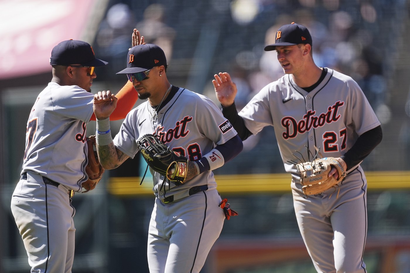 Mize and Torkelson spark Tigers to 10-2 romp over Rockies in 1st game of doubleheader | iNFOnews.ca