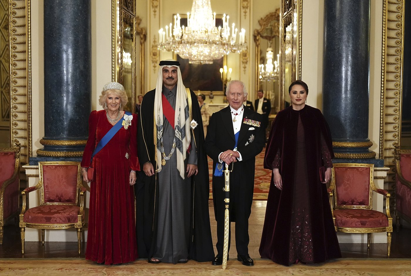 Princess of Wales joins royals as Qatari state visit to the UK starts | iNFOnews.ca