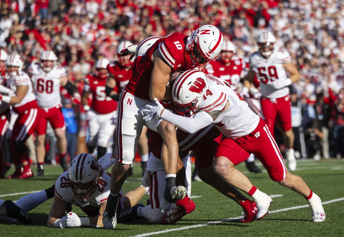 Huskers end Badgers' mastery over them, qualify to play in 1st bowl since 2016 with a 44-25 victory | iNFOnews.ca Huskers end Badgers' mastery over them, qualify to play in 1st bowl since 2016 with a 44-25 victory | iNFOnews.ca