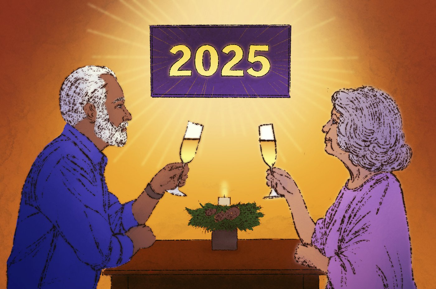 Will New Year's Eve be loud or quiet? What are the top 2025 resolutions? AP-NORC poll has answers | iNFOnews.ca