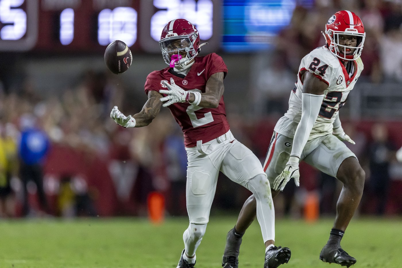 Fabulous freshmen in the SEC are delivering the big plays from Alabama to Texas | iNFOnews.ca Fabulous freshmen in the SEC are delivering the big plays from Alabama to Texas | iNFOnews.ca