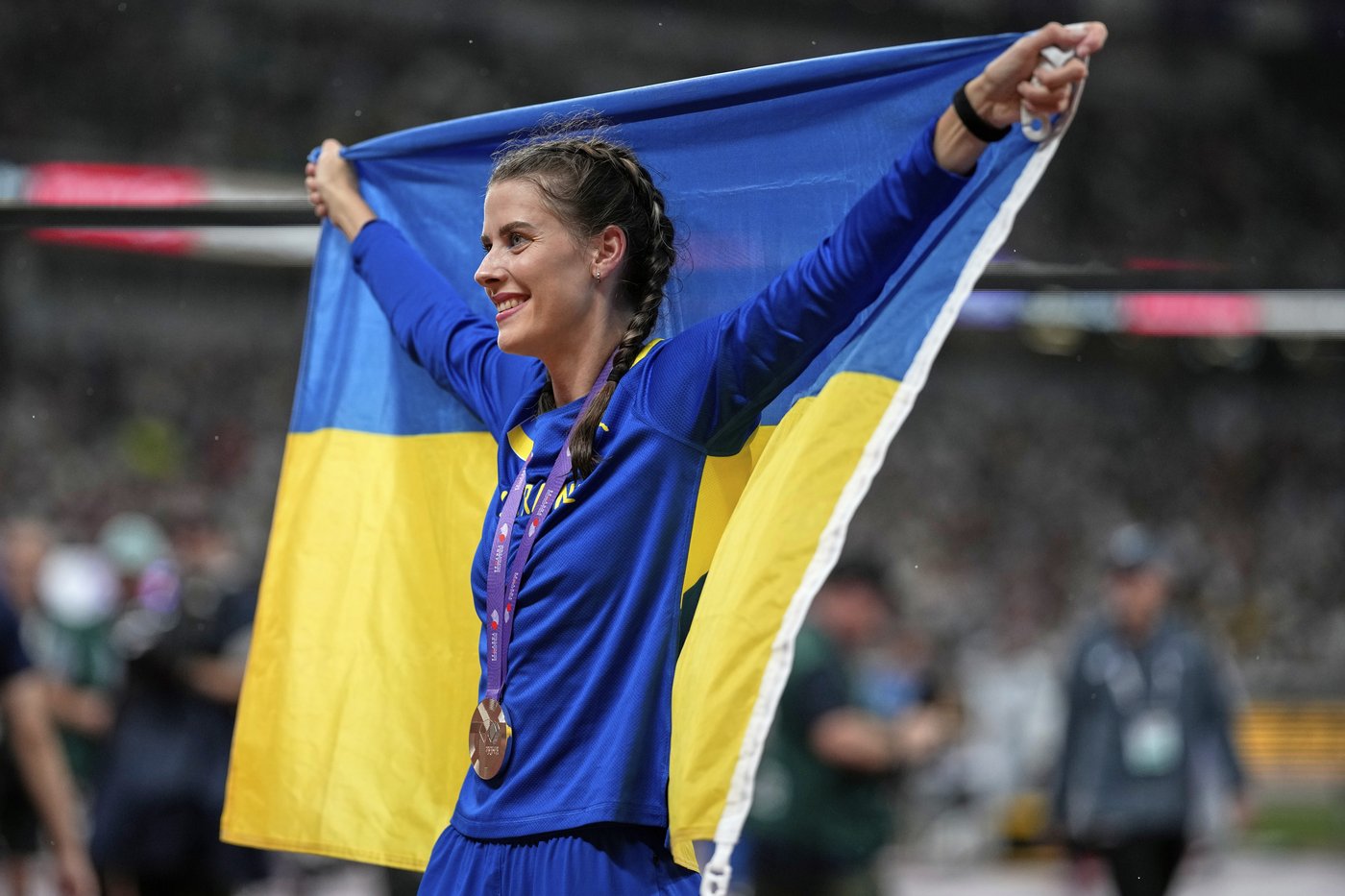 High jumper Yaroslava Mahuchikh of Ukraine calls herself an 'ambassador' for her country | iNFOnews.ca