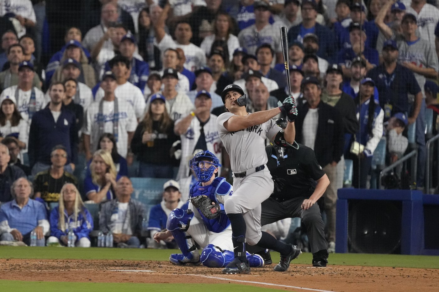 Once a kid in Dodger Stadium's seats, Giancarlo Stanton delivers again in LA, now at World Series | iNFOnews.ca Once a kid in Dodger Stadium's seats, Giancarlo Stanton delivers again in LA, now at World Series | iNFOnews.ca