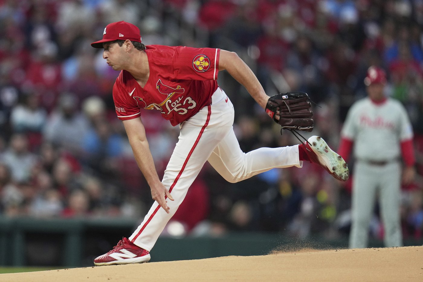 Pallante tosses 7 shutout innings and Pozo helps spark Cardinals to 2-0 victory over Phillies | iNFOnews.ca