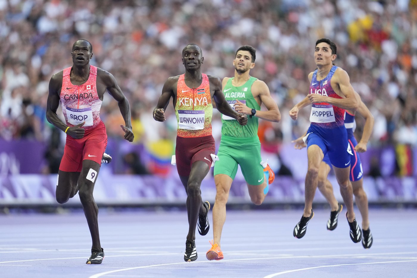Canada's Arop wins 800 for third straight time at Grand Slam Track event | iNFOnews.ca
