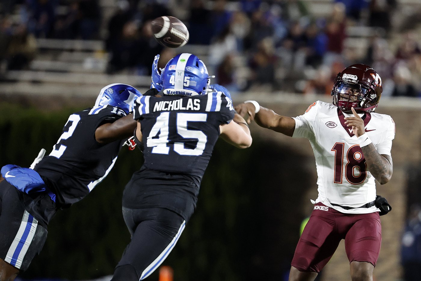 Murphy, Pancol combine for three TD plays as Duke beats Virginia Tech 31-28 | iNFOnews.ca Murphy, Pancol combine for three TD plays as Duke beats Virginia Tech 31-28 | iNFOnews.ca