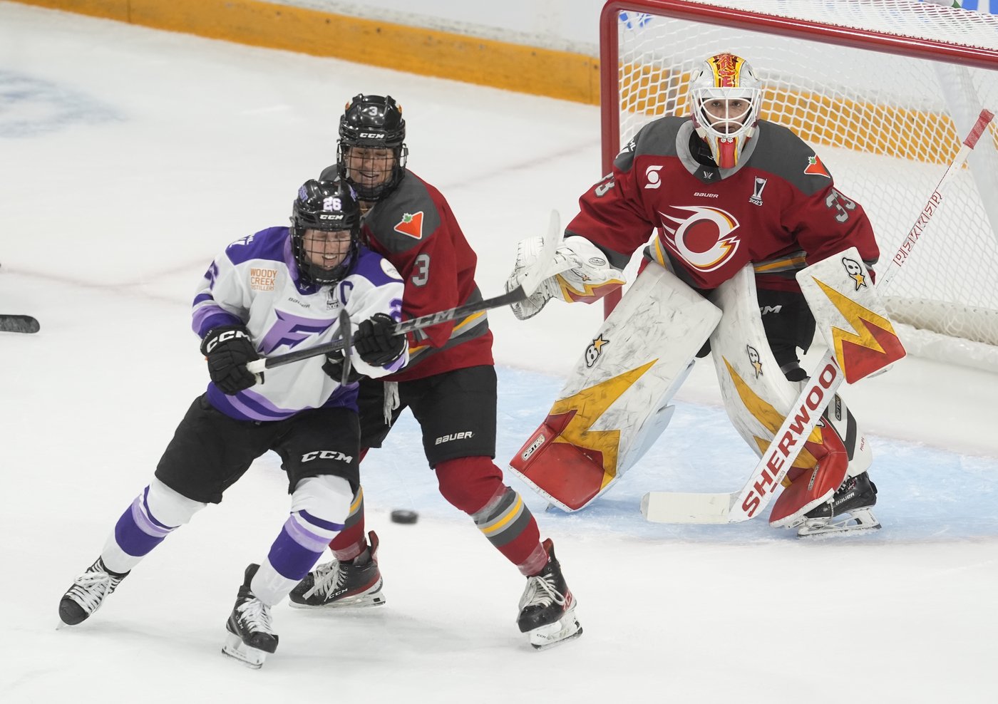Clark scores OT winner as Charge edge Frost 2-1 in final series opener | iNFOnews.ca Clark scores OT winner as Charge edge Frost 2-1 in final series opener | iNFOnews.ca