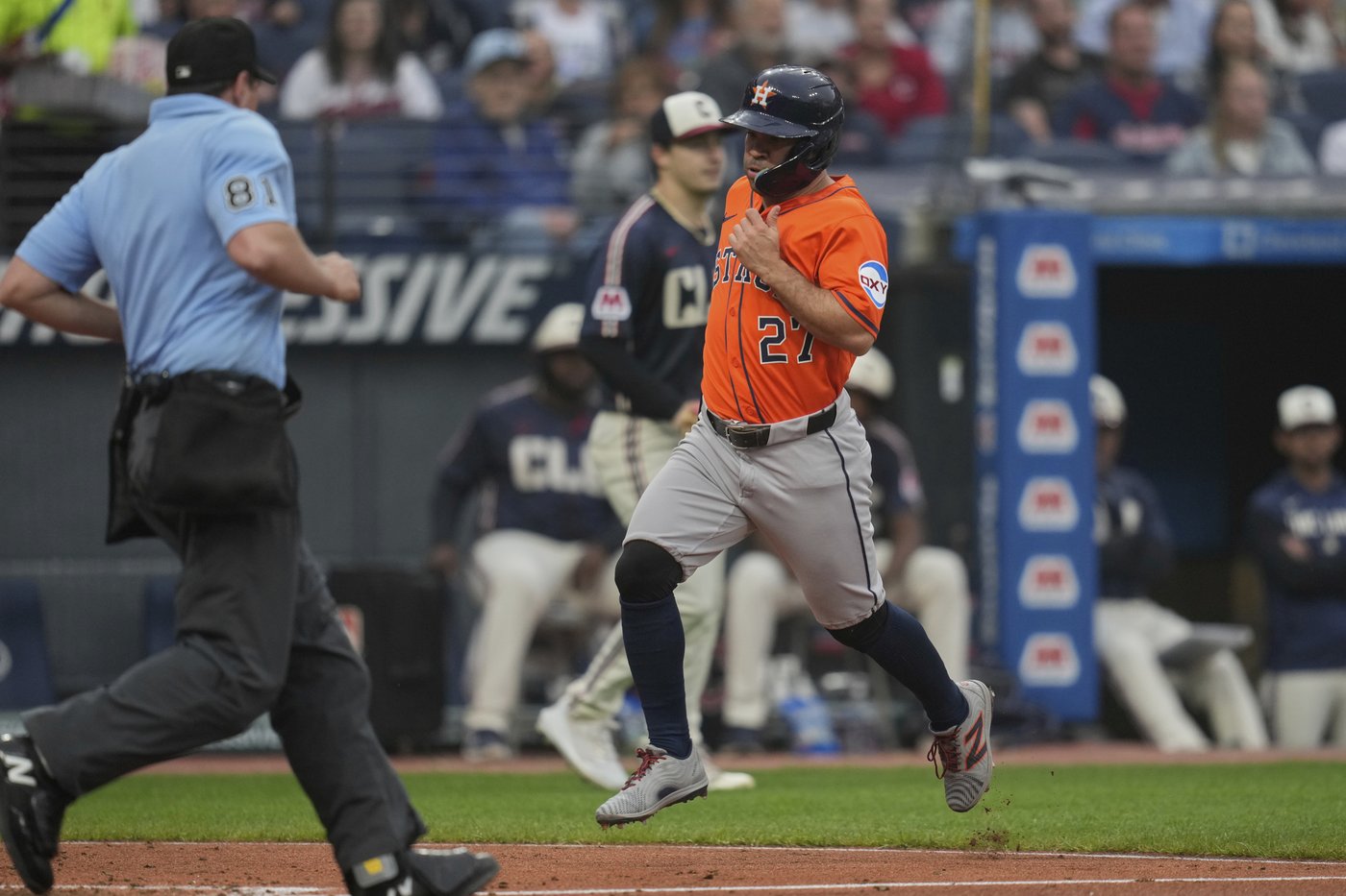 Peña extends hitting streak to 12 games, Gordon gets 1st win in majors as Astros beat Guardians 4-2 | iNFOnews.ca Peña extends hitting streak to 12 games, Gordon gets 1st win in majors as Astros beat Guardians 4-2 | iNFOnews.ca