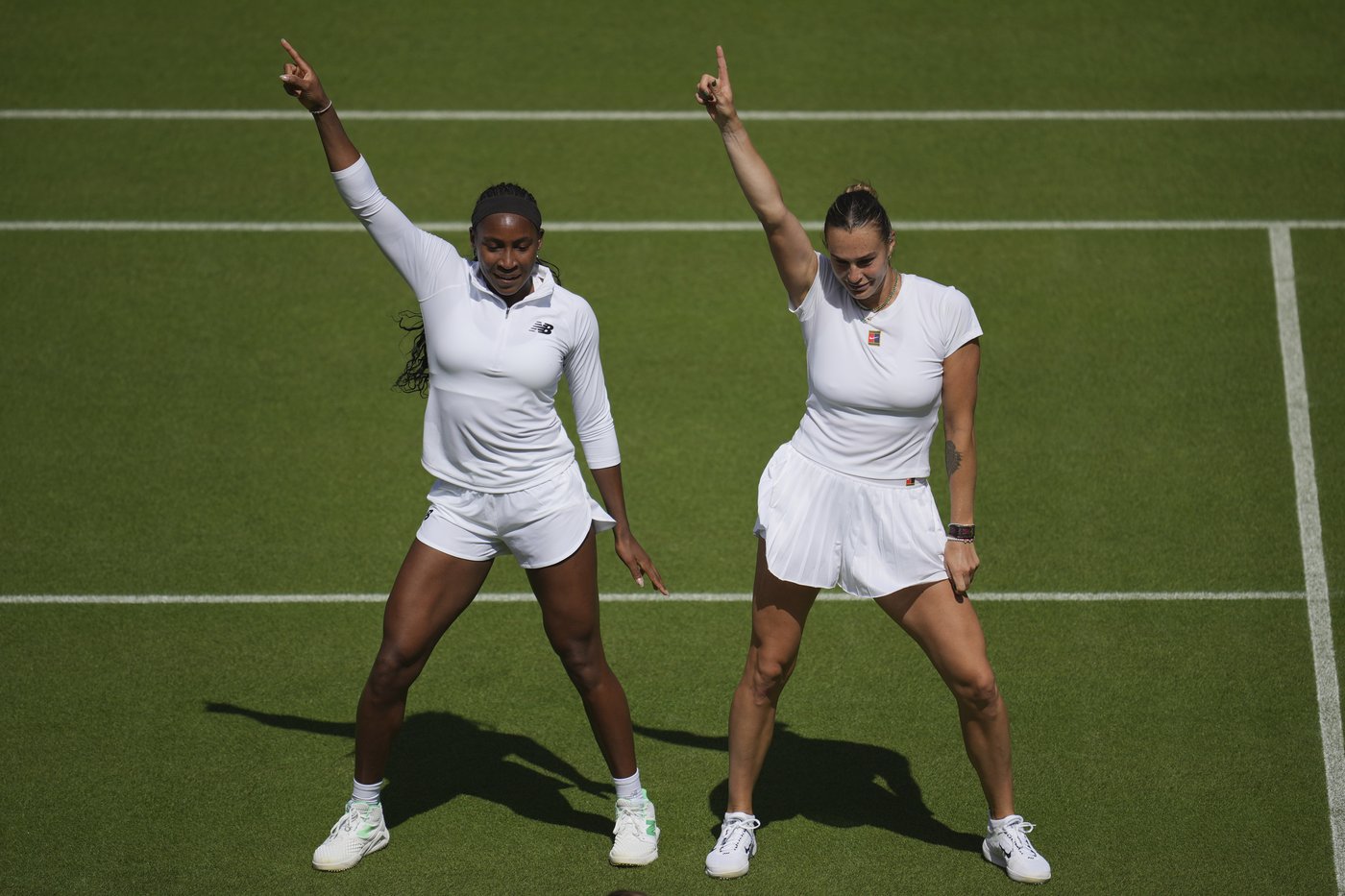 Coco Gauff and Aryna Sabalenka dance at Centre Court and post about it on TikTok and Instagram | iNFOnews.ca Coco Gauff and Aryna Sabalenka dance at Centre Court and post about it on TikTok and Instagram | iNFOnews.ca