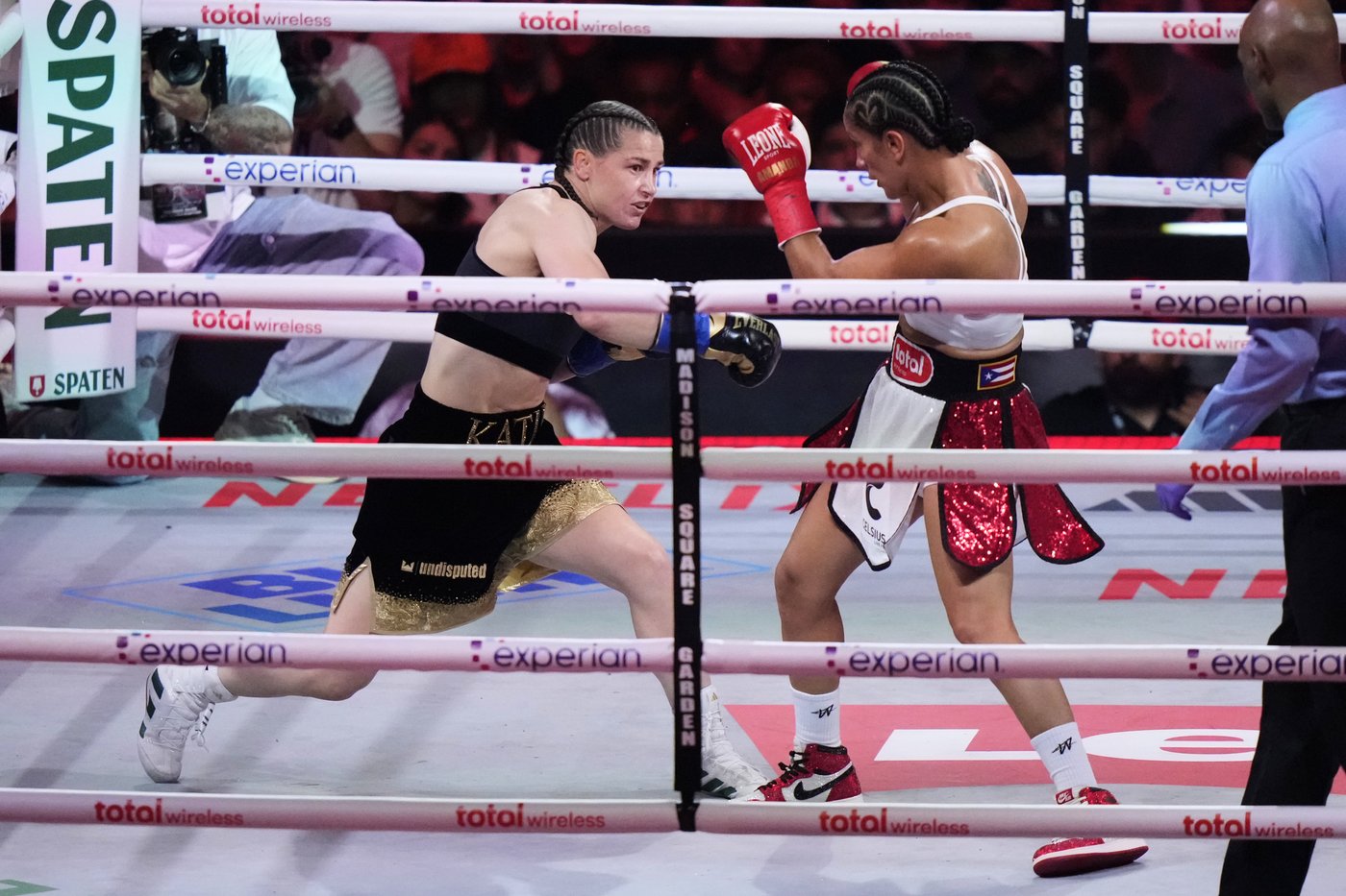 Katie Taylor beats Amanda Serrano for a third time to remain undisputed 140-pound champion | iNFOnews.ca