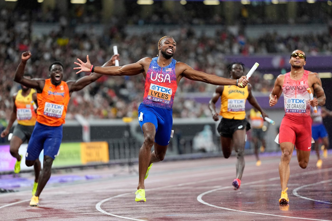Relay revamp featuring Lyles and Richardson has US Olympic team looking for gold at 2028 LA Games | iNFOnews.ca Relay revamp featuring Lyles and Richardson has US Olympic team looking for gold at 2028 LA Games | iNFOnews.ca