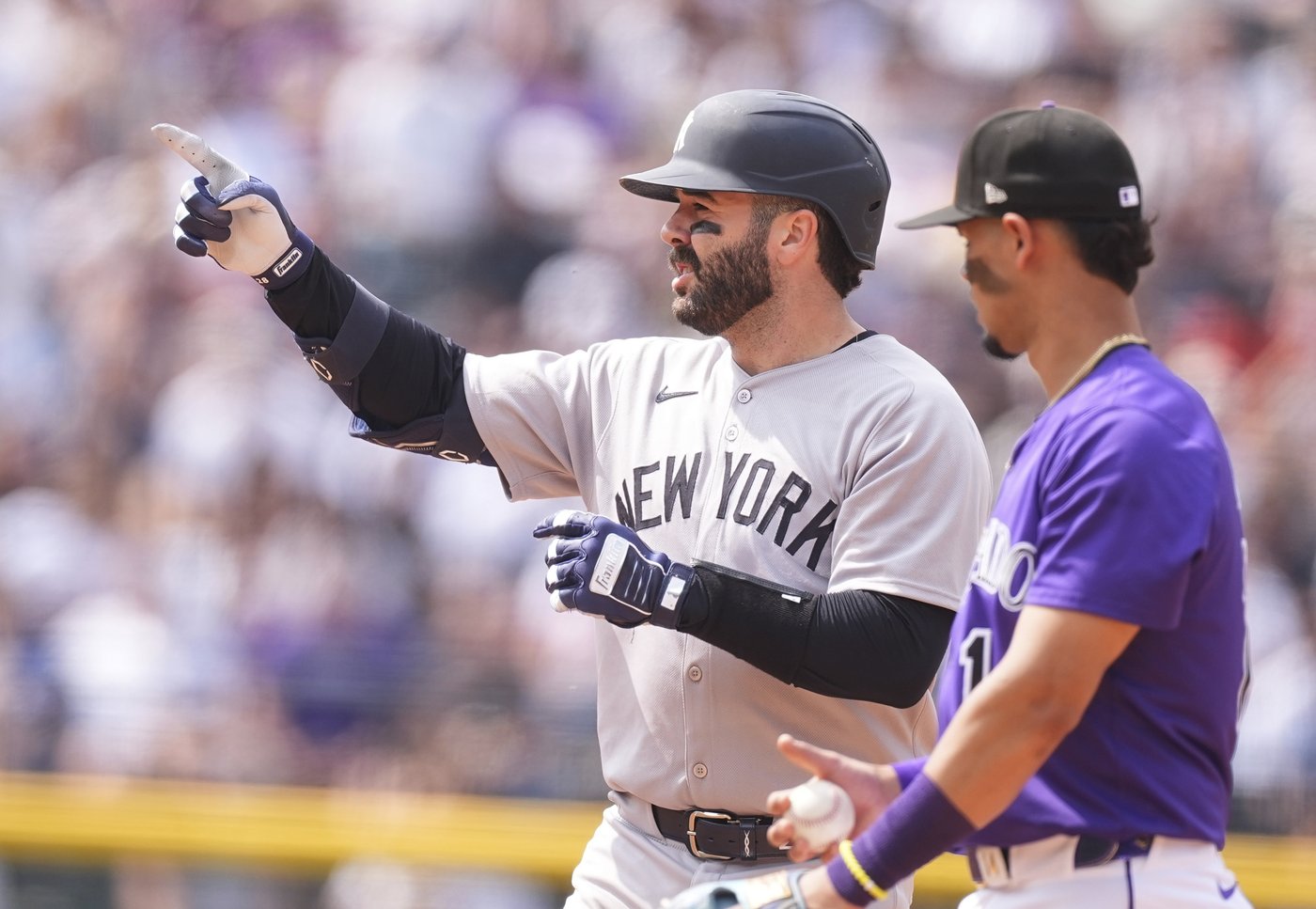 Hanging 10: Yankees erupt for big 5th inning against Rockies to break open tight game | iNFOnews.ca Hanging 10: Yankees erupt for big 5th inning against Rockies to break open tight game | iNFOnews.ca