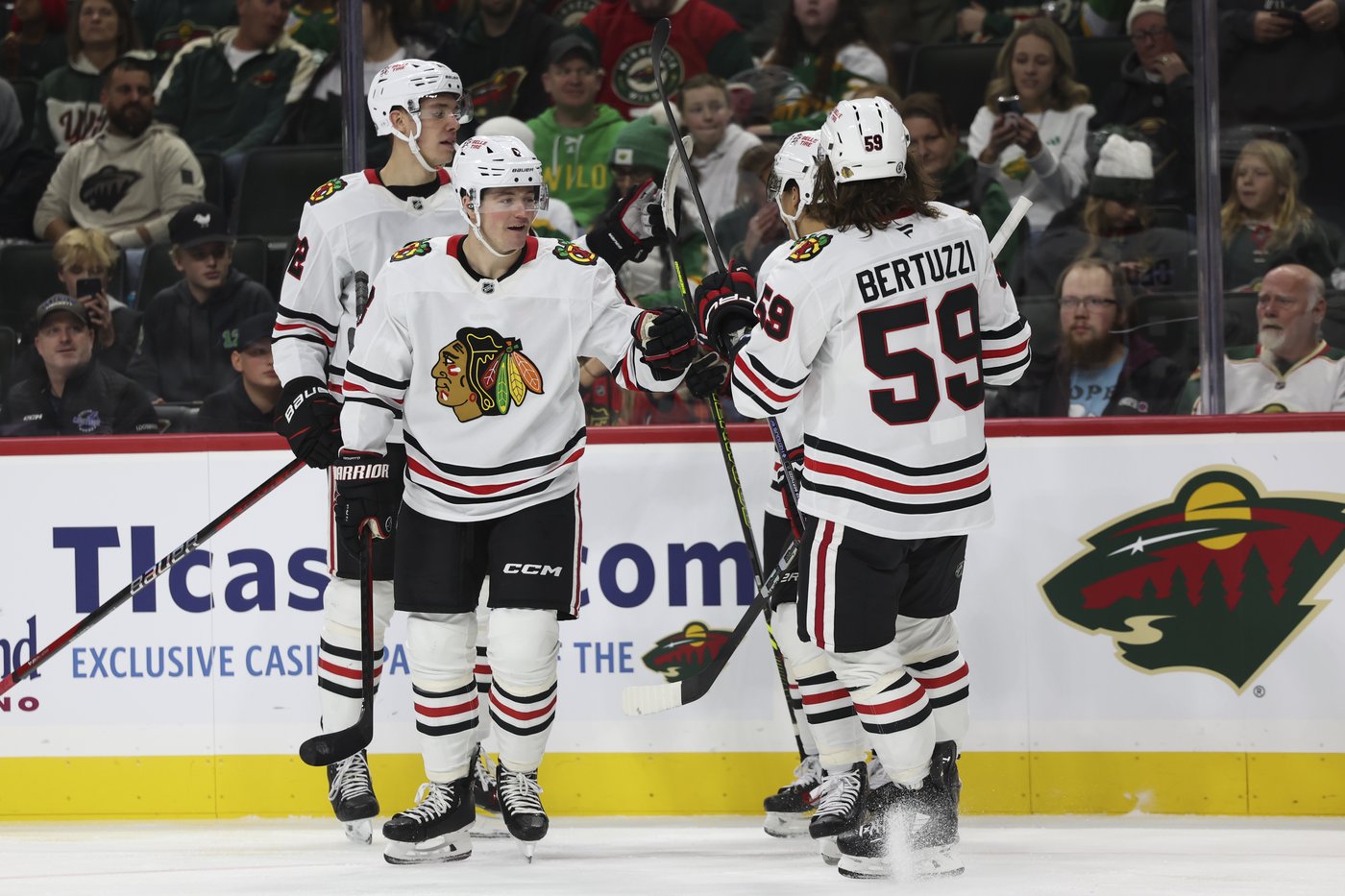 Spurgeon breaks 33-game scoreless streak with two goals, Minnesota beats Chicago 3-2 | iNFOnews.ca Spurgeon breaks 33-game scoreless streak with two goals, Minnesota beats Chicago 3-2 | iNFOnews.ca