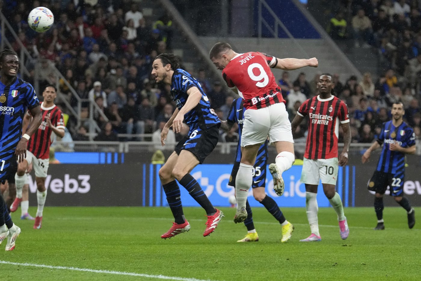 AC Milan ruins Inter's treble bid with derby win to reach Italian Cup final | iNFOnews.ca