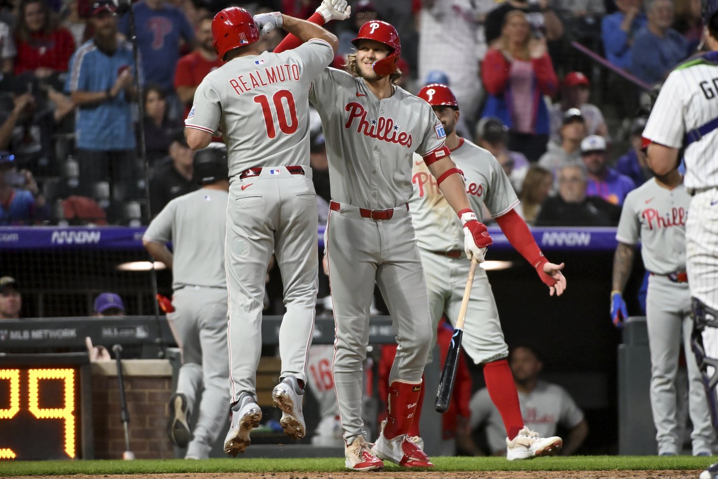 Realmuto, Turner, Harper homer to help the Phillies beat the Rockies 9-5 for 6th straight win | iNFOnews.ca Realmuto, Turner, Harper homer to help the Phillies beat the Rockies 9-5 for 6th straight win | iNFOnews.ca