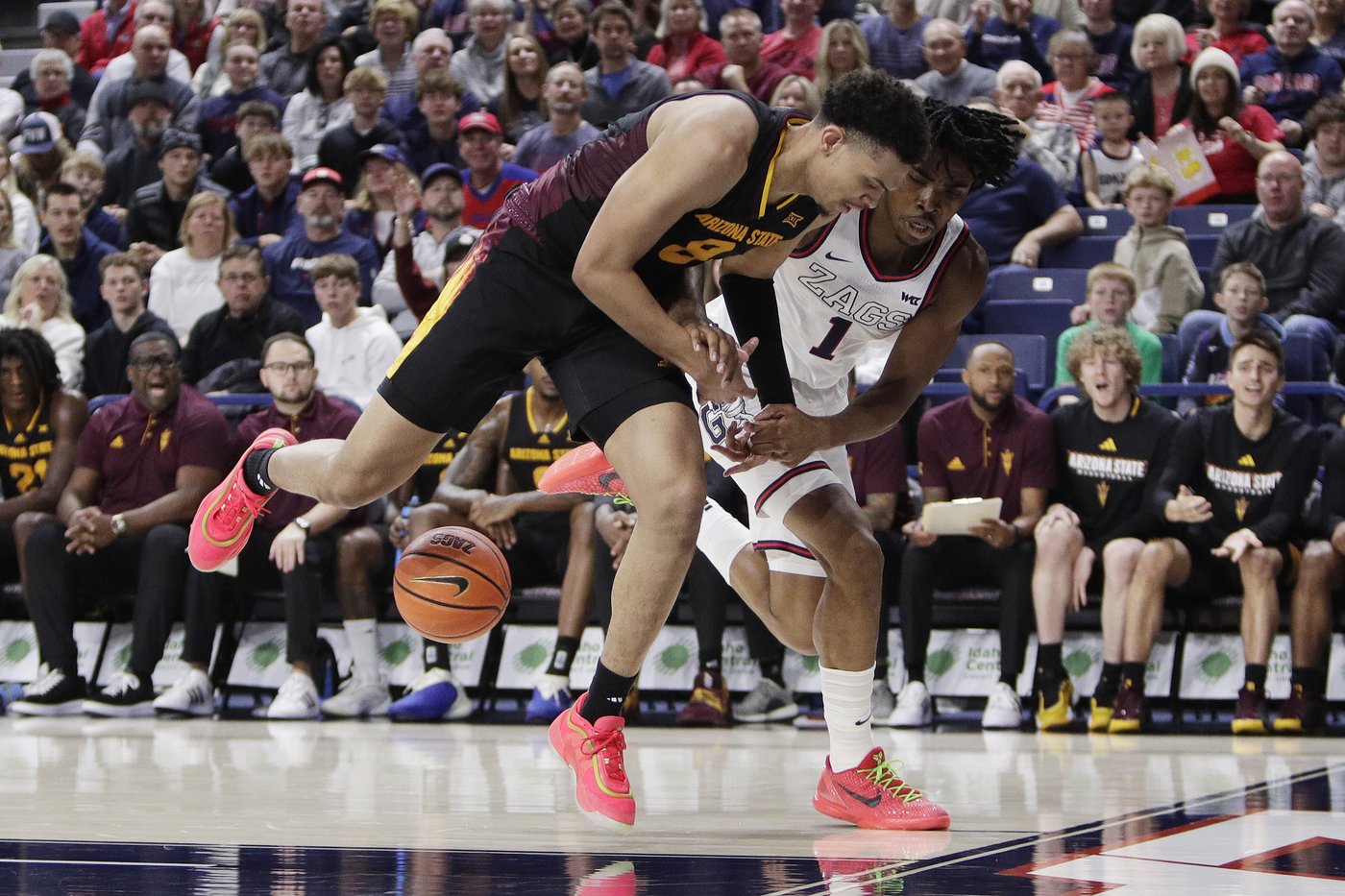 Huff scores 21 off the bench and No. 6 Gonzaga holds off Arizona State 88-80 | iNFOnews.ca Huff scores 21 off the bench and No. 6 Gonzaga holds off Arizona State 88-80 | iNFOnews.ca