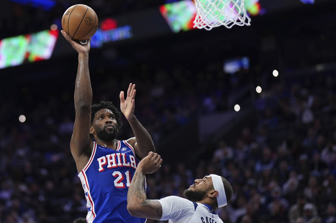 Joel Embiid has triple-double for 76ers in return after missing 15 games | iNFOnews.ca