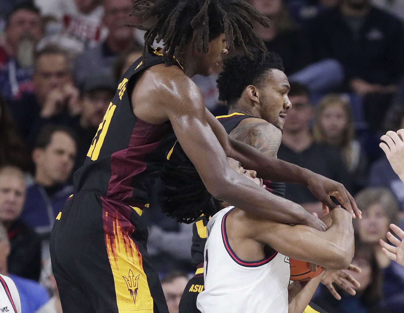 Huff scores 21 off the bench and No. 6 Gonzaga holds off Arizona State 88-80 | iNFOnews.ca Huff scores 21 off the bench and No. 6 Gonzaga holds off Arizona State 88-80 | iNFOnews.ca